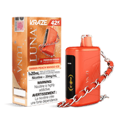 Kraze Luna - Amber Peach Mango Ice Disposable Vape available on Canada online vape shop